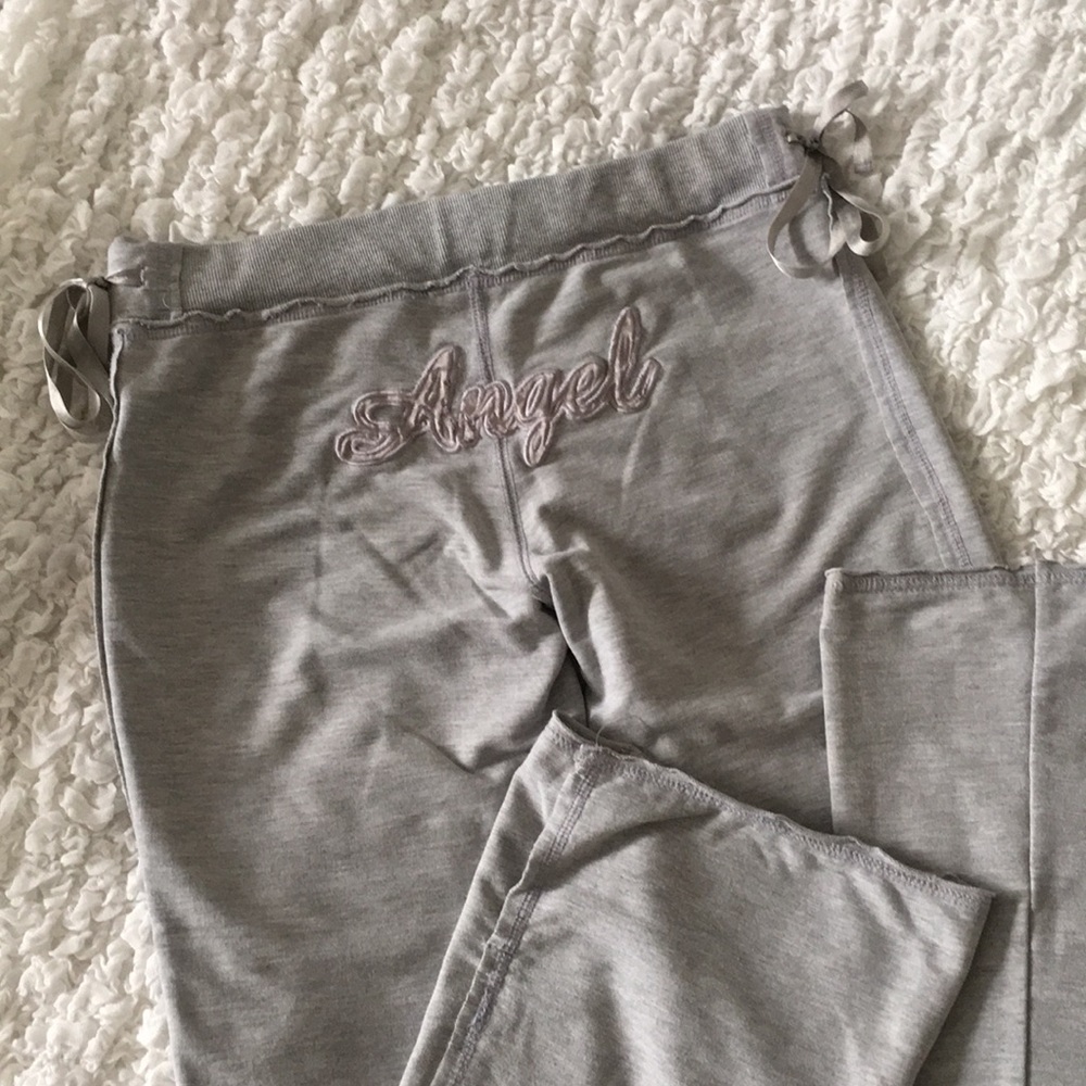 Y2K Embroidered Angel Joggers